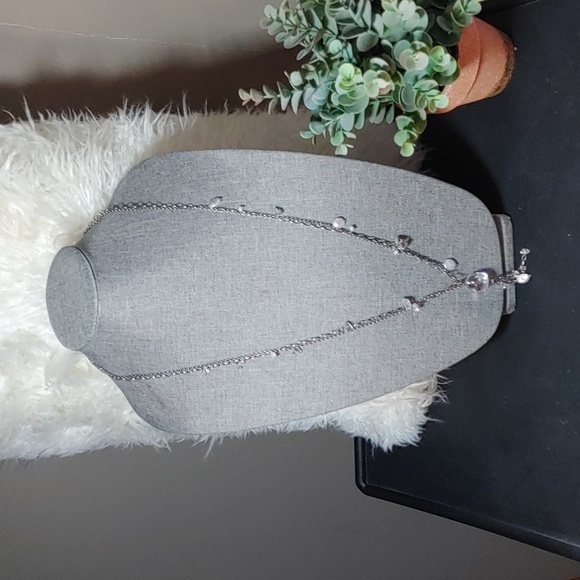 Retired Silpada Freshwater Pearl and Rock Crystal 925 Sterling Necklace N1492 - Picture 2 of 9